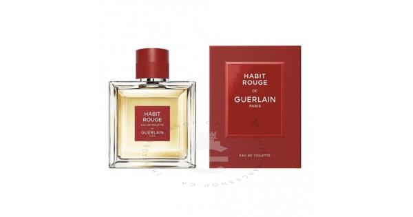 Guerlain Habit Rouge De Guerlain Paris EDT For Him 100ml / 3.3oz